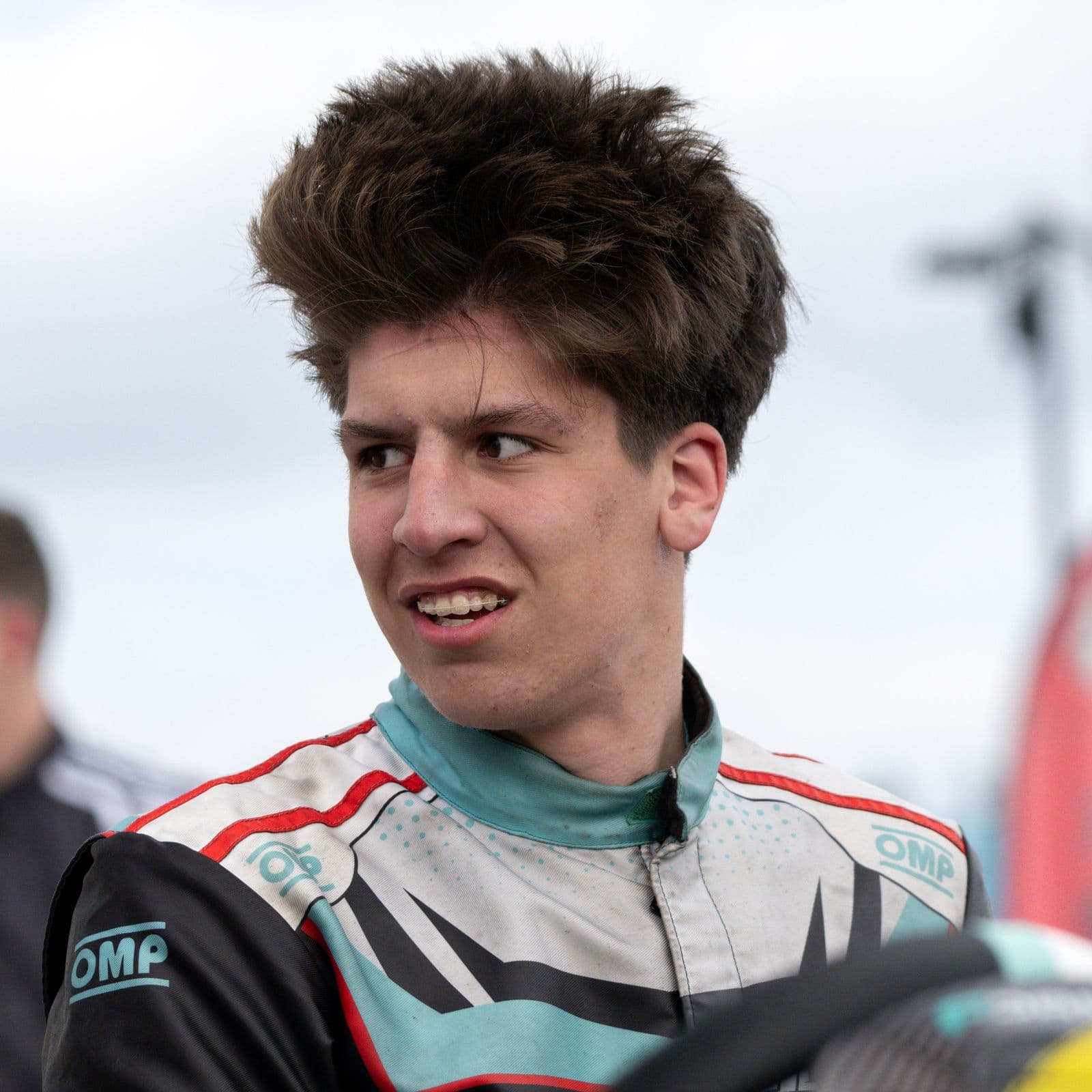 Portrait of Donát in the paddock, Visonta